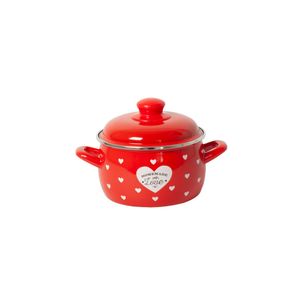 Metalac posuda duboka Dekor love 16cm / 2,20l