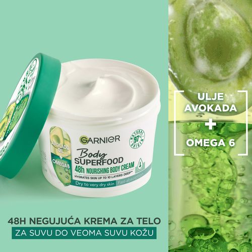 Garnier Body Superfood Avokado krema za telo 380ml slika 2