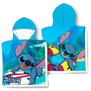 Disney Stitch Surf cotton poncho towel