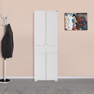 Višenamjenski ormar ADR-441-PP-1 u bijeloj boji