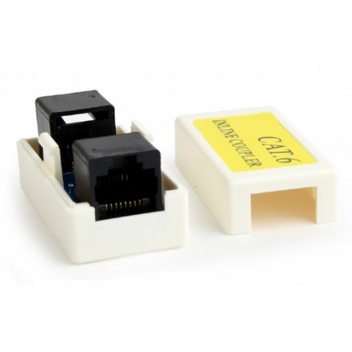 NCA-LC6-01 Gembird Cat.6 LAN coupler white Spojnica za kabl RJ-45F slika 4