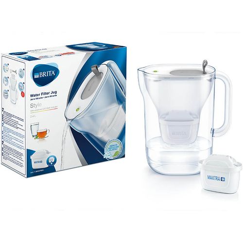 Brita Style PRO Bokal za filtriranje vode, 2.4l, sivi  slika 2