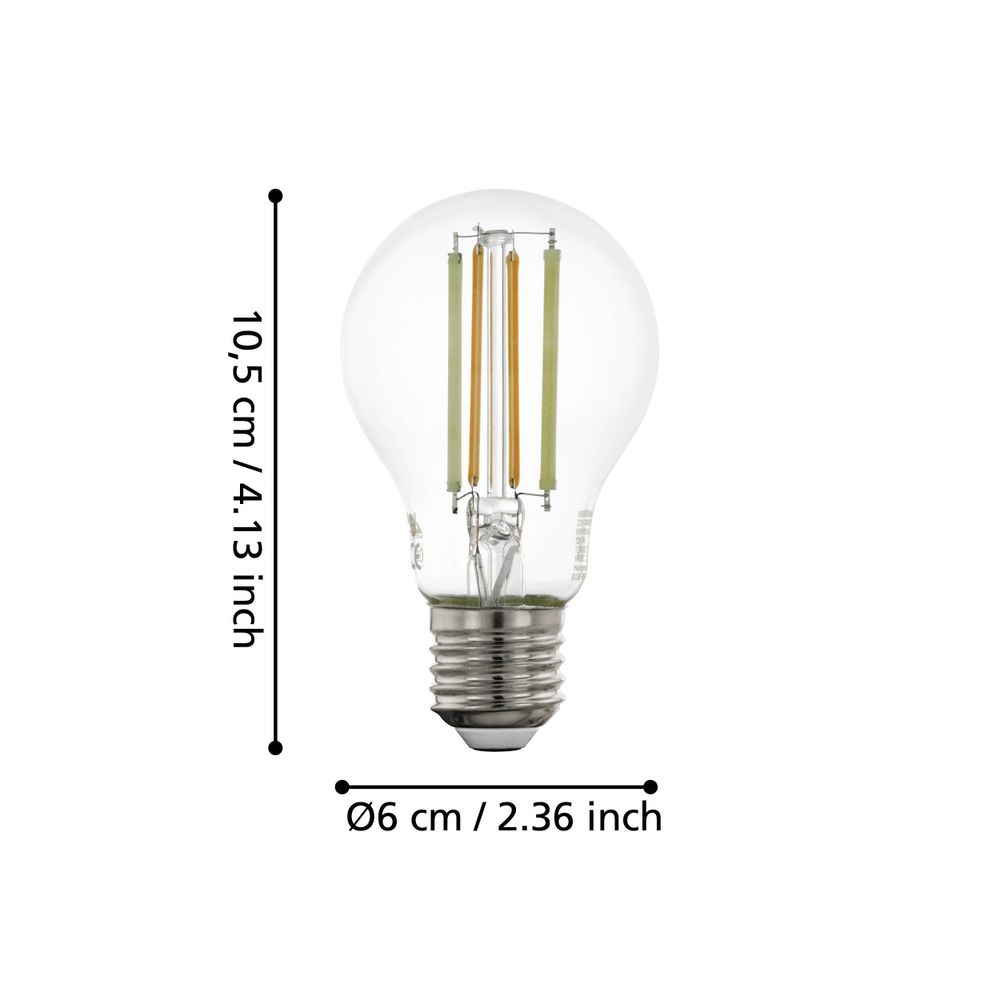 EGLO Connect LED Žarulje E27 6W 2200-6500K zatamnjivanje 806lm slika 4