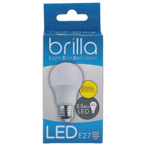 BRILLA LED ŽARULJA E27 A60 8.5W 3000K slika 1