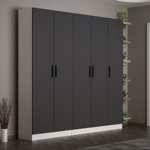 Hall stand Noah - 8212, boja / nijanse antracit