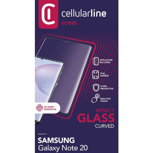 Cellularline zaštitno staklo za Samsung Galaxy Note 20 slika 2