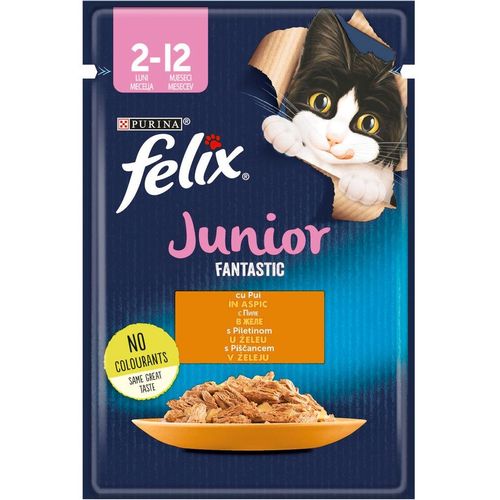 FELIX Fantastic za mačke Junior XXL Pakovanje ( 26x85g)  slika 2