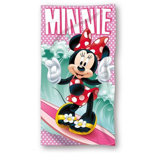 Baloo Dečiji Pamučni Peškir za plažu 70x140 cm Minnie Mouse Model 1 slika 1