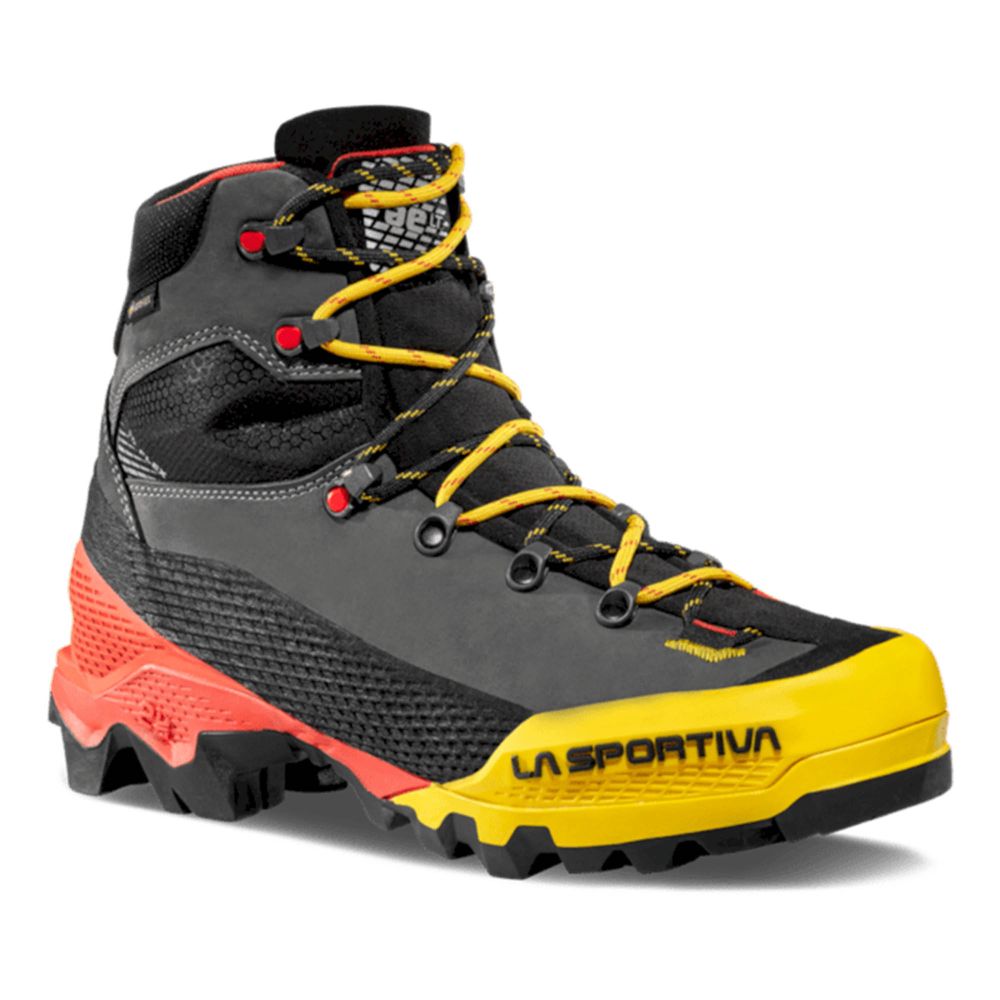La Sportiva Muške gležnjerice Aequilibrium LT GTX, Black/Yellow slika 2