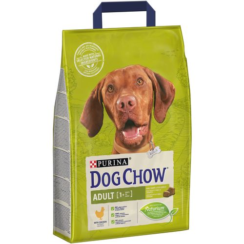 DOG CHOW Adult Piletina, potpuna hrana za kućne ljubimce, za odrasle pse, 2,5 kg slika 2