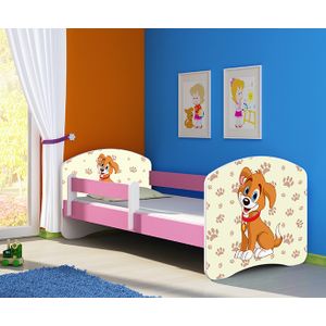 ACMA Dječiji krevet Acma II Pink - 180x80cm - Dezen 11