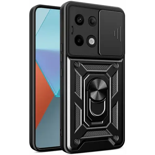 Techsuit – serija CamShield zaštitna maskica za Xiaomi Redmi Note 13 5G – crna slika 1