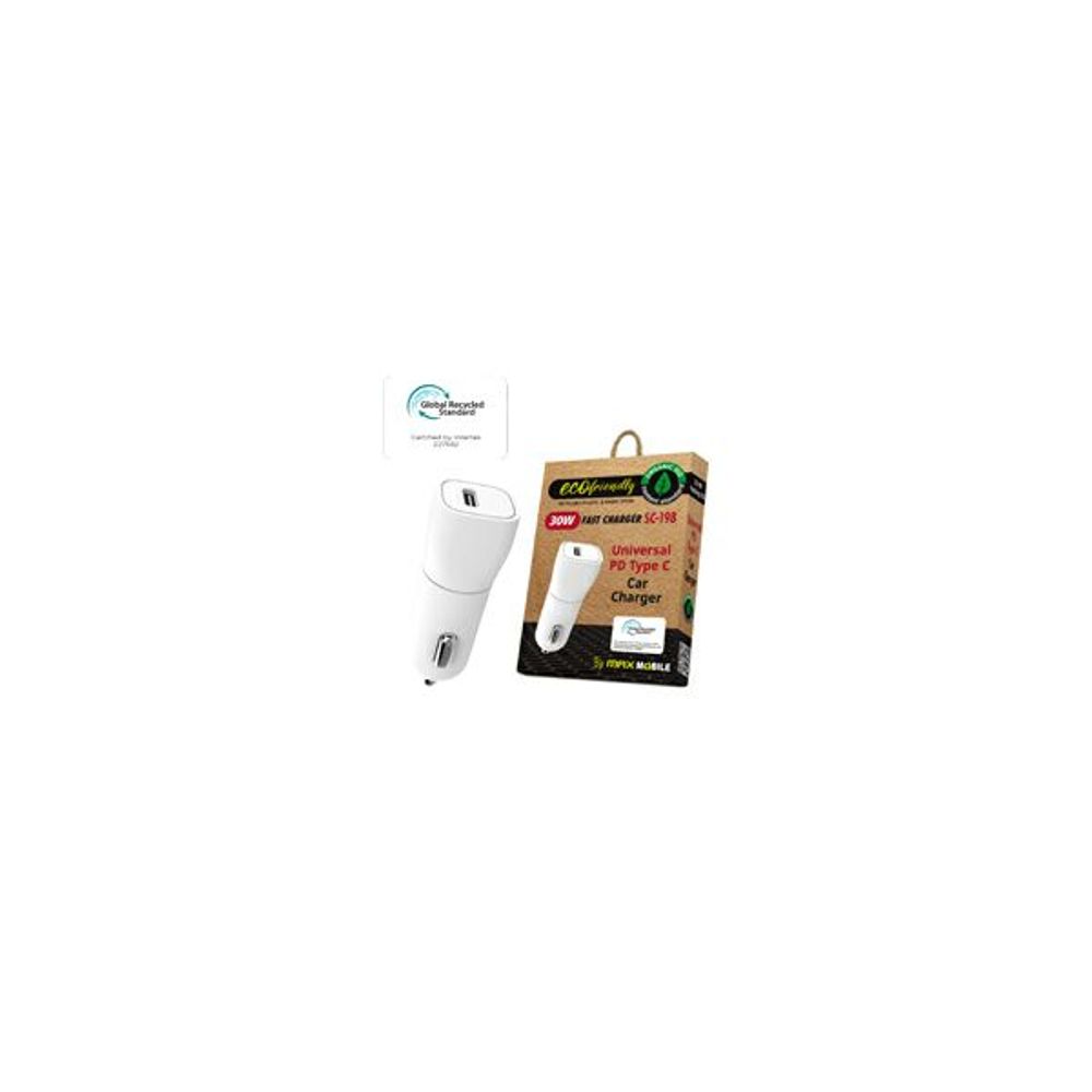 MAXMOBILE AUTO ADAPTER PD FAST CHARGE TYPE C, SC-198 30W, GRS, ECO slika 2