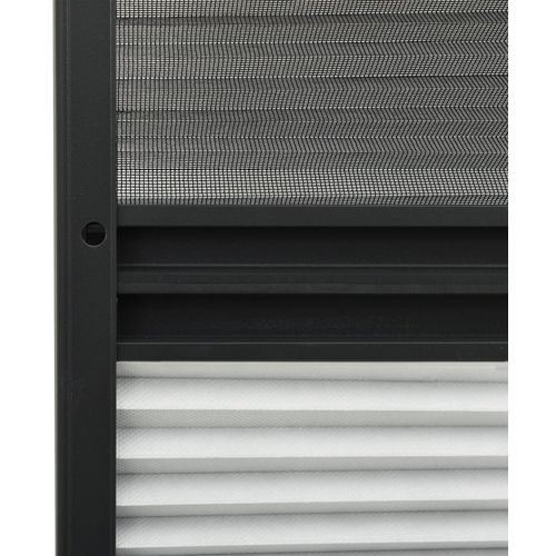 Nabrani zaslon protiv insekata za prozore aluminijski 80x100 cm slika 12