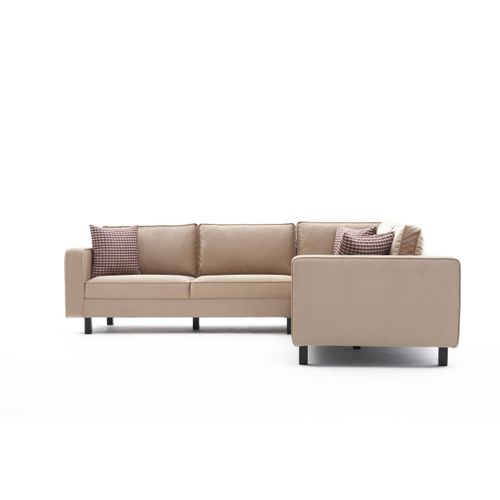 Atelier Del Sofa Kutna garnitura, Krem, Kale Velvet - Cream slika 5