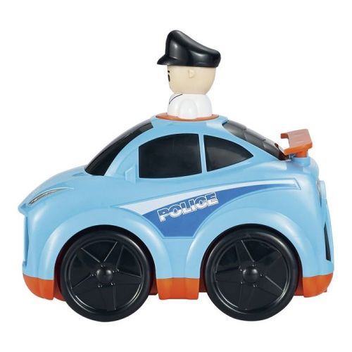 Infunbebe Igračka Za Bebe Press N Go Police Car slika 4