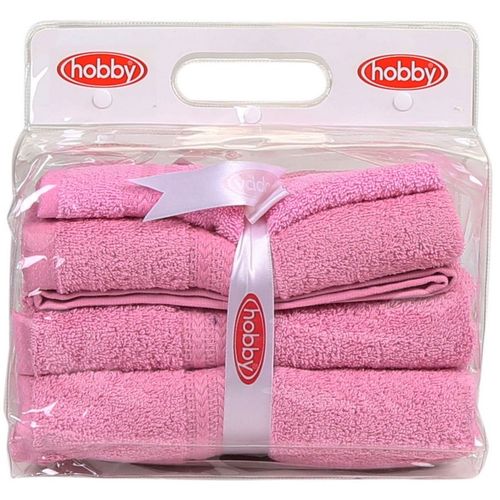 Colourful Cotton Set ručnika PINK, u poklon kutiji, 3 komada, Rainbow - Pink slika 5