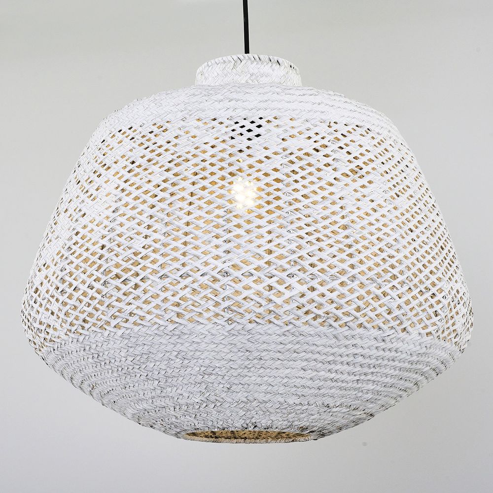 Luster Bijeli 4461-13-01 sa Ratan Kapom slika 4
