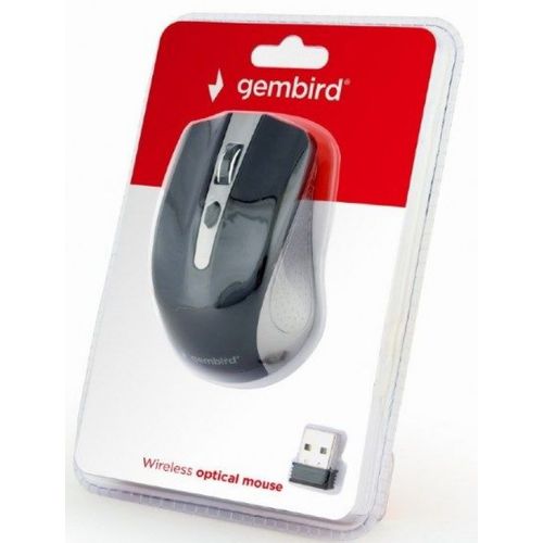 MUSW-4B-04-GB Gembird Bezicni mis 2,4GHz opticki USB 800-1600Dpi spacegrey/black 99mm slika 3