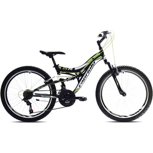 CAPRIOLO bicikl MTB CTX240 24"/18HT crna-zelena slika 1