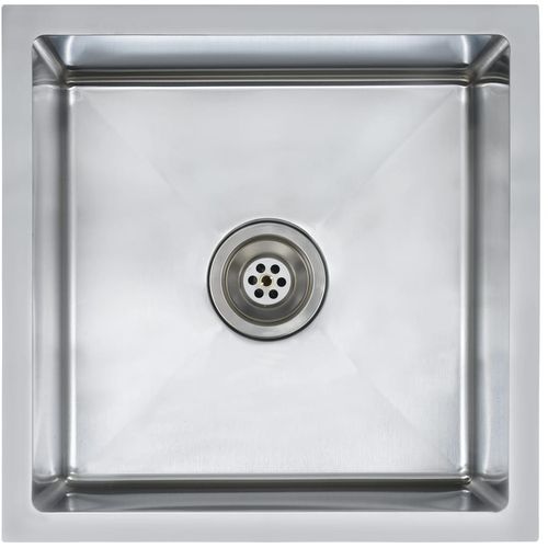 Ručno rađeni kuhinjski sudoper s cjedilom od nehrđajućeg čelika slika 2