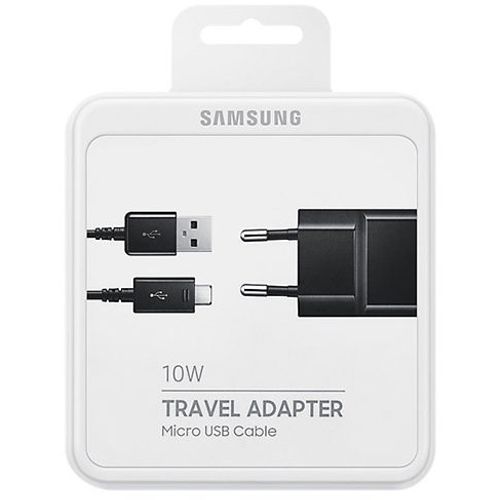 SAMSUNG univerzalni adapter microUSB 2A, 10W, crni slika 1