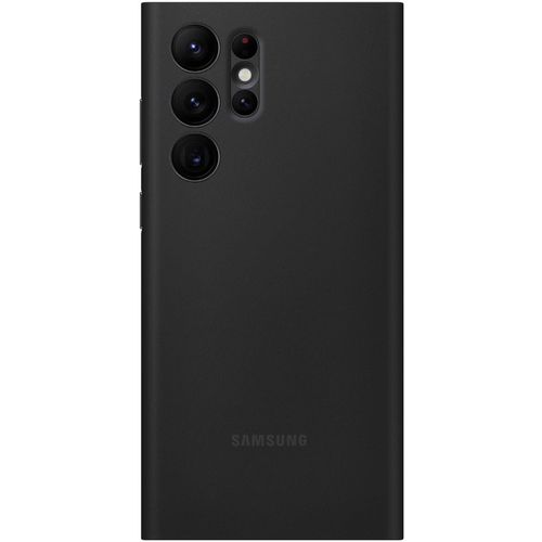 Samsung Book Smart Clear View Cover Galaxy S22 Ultra black slika 3