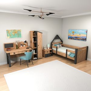 Valerin Group 3 Atlantic Pine
Anthracite Young Room Set
