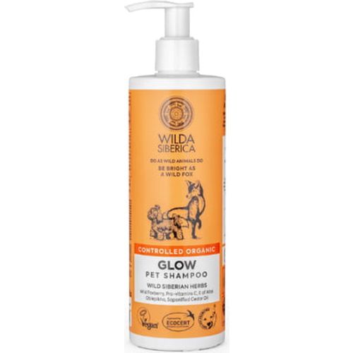 WILDA SIBERICA GLOW - šampon za dlaku bez sjaja kojoj nedostaje volumena, za pse i mačke, 400 ml slika 1