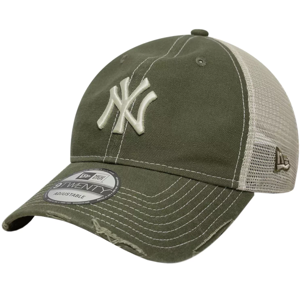 New era 9twenty trucker mlb cotton canvas new york yankees cap 60856386 slika 1