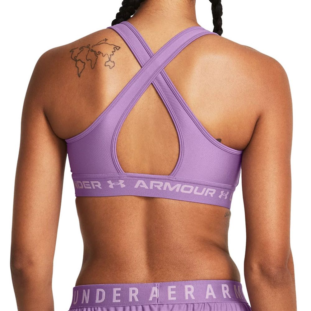 Under Armour Top Crossback Mid Bra za žene slika 2
