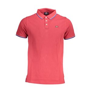 NORWAY 1963 MEN'S SHORT SLEEVED POLO SHIRT RED