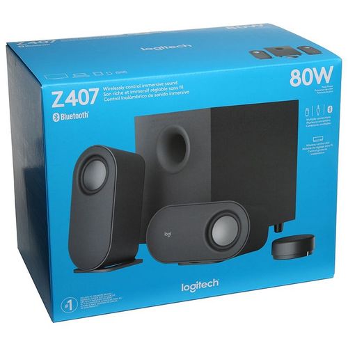 Logitech Z407 2.1 Surround Sound Speakers with Bluetooth slika 3