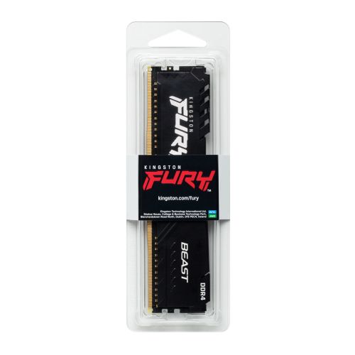 Kingston KF436C18BB/32 DDR4 32GB 3600MHz [FURY BEAST], Non-ECC UDIMM, CL18 1.35V, 288-Pin 2Rx8, w/Heatsink slika 5