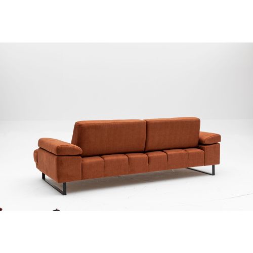 Atelier Del Sofa Mustang - Narandžasti trosed na razvlačenje slika 15