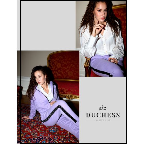 Duchess bijela svilena bluza slika 2