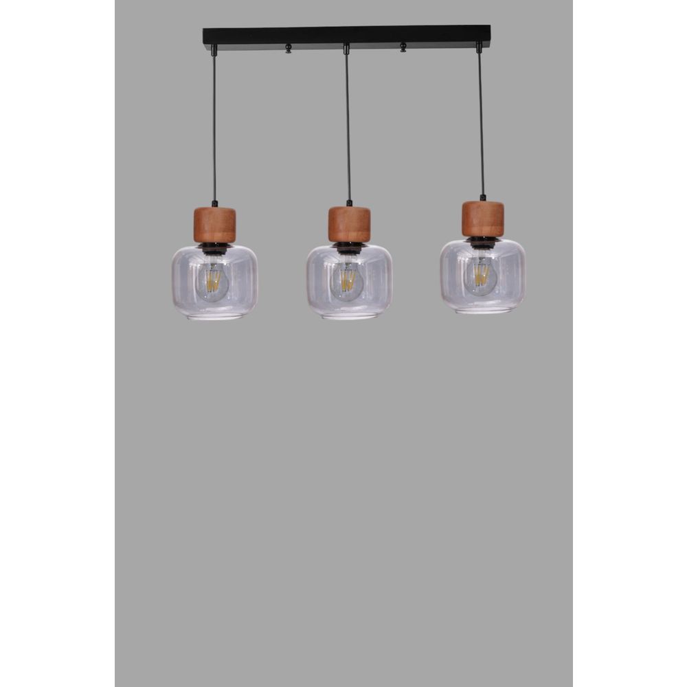 Opviq Luster 741, Siva, Hrast, Crna slika 3