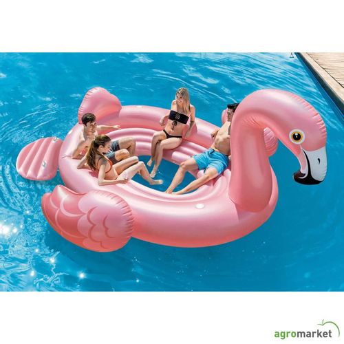 Dušek za vodu 4.22 x 3.73 x 1.85m Flamingo Party Island slika 1