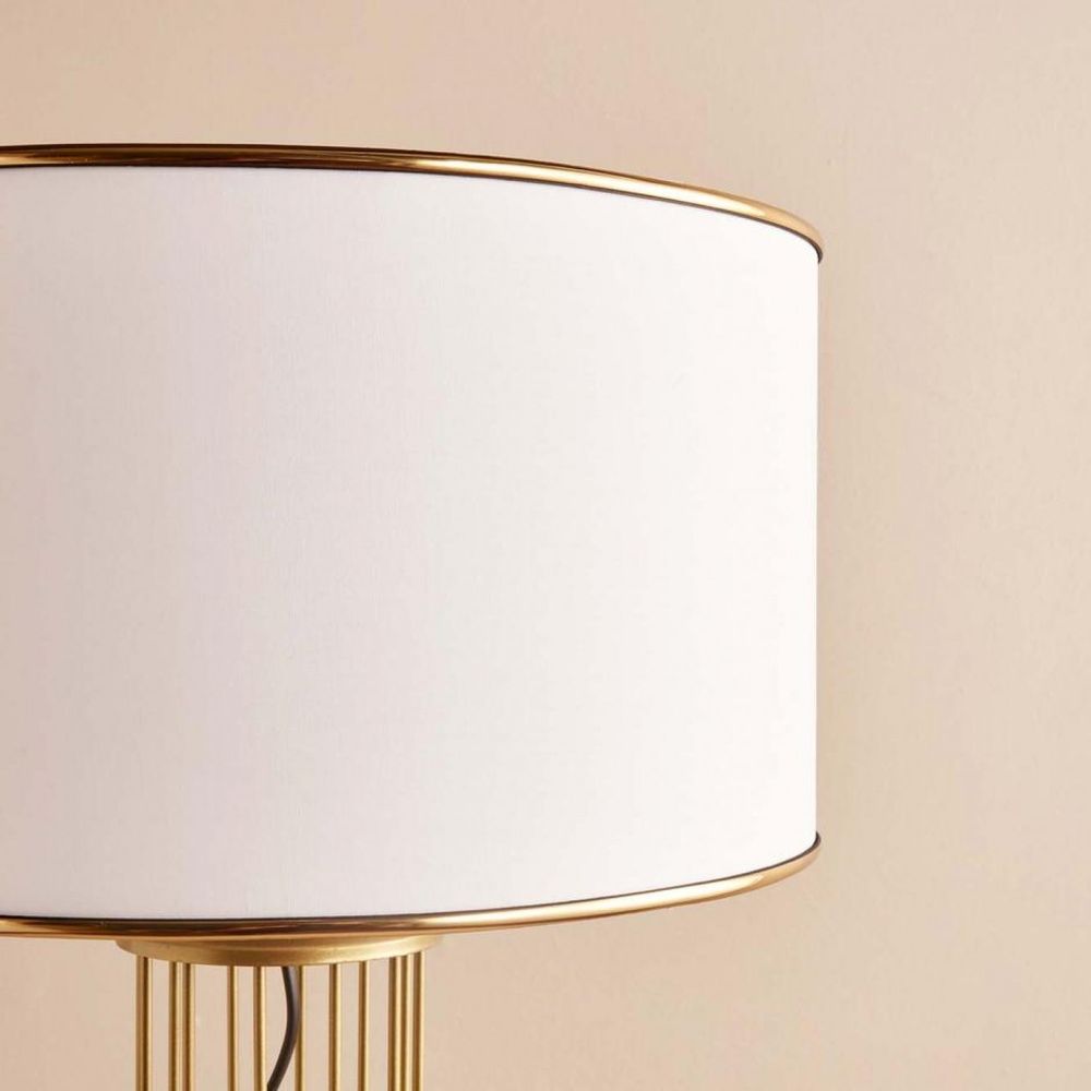 Podna Lampa AYD-3494 - Bijela Zlatna slika 2