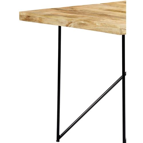Blagovaonski stol od masivnog drva manga 180 x 90 x 76 cm slika 14