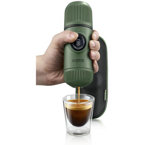 WACACO NANOPRESSO MOSS GREEN + FUTROLA slika 2