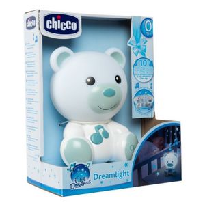 Chicco Dreamlight Muzička lampa - Plavi medo