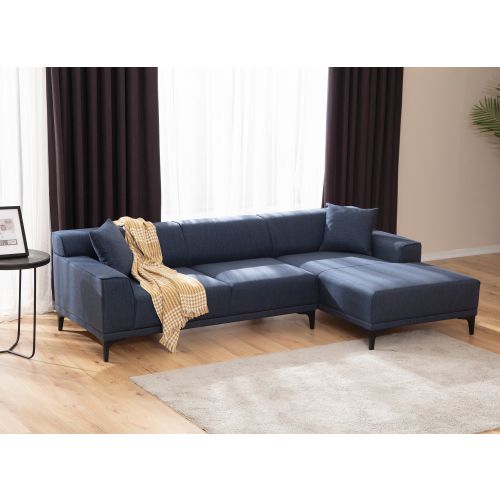 Atelier Del Sofa Kutna garnitura, Plava, Petra R Corner - Blue slika 2