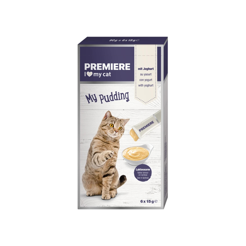 Premiere poslastica za mačke My Pudding jogurt 6x15 g slika 1