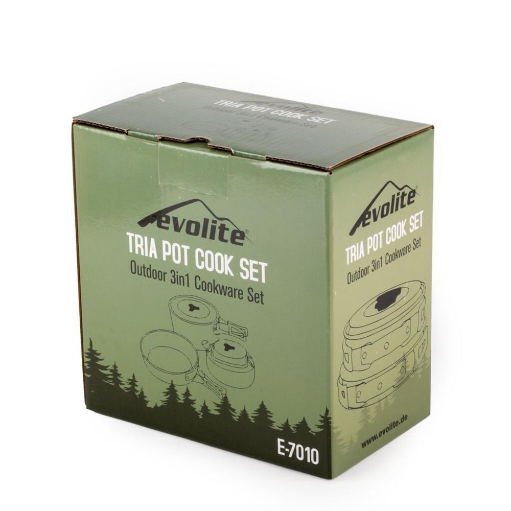 Evolite Set posuđa za kampovanje Tria Pot 3U1 slika 7