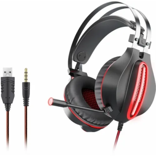 OVLENG GT62 Gaming Slušalice Red slika 1