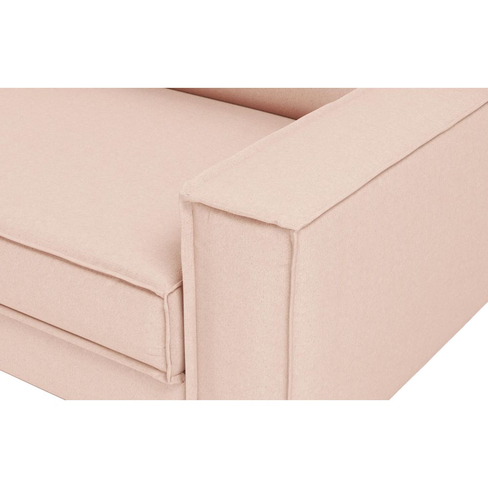 3-sjedalna sofa Sparrow Extra - boje: losos i orah slika 3