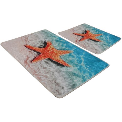 Stella Multicolor Bathmat Set (2 Pieces) slika 4