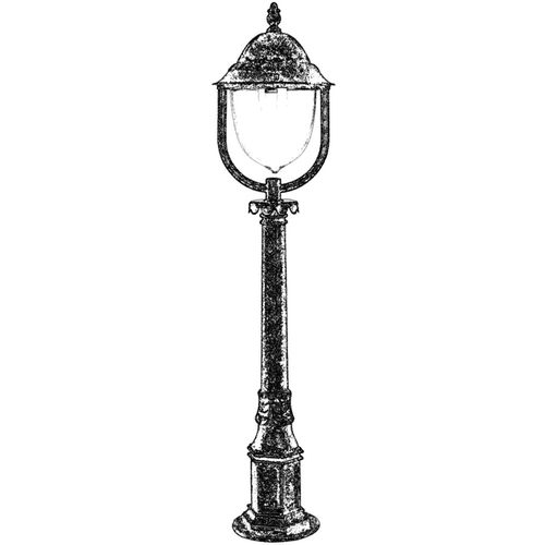 BSU-68212-BKR-M2-B Brown Outdoor Floor Lamp slika 2