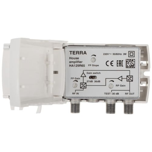 Terra Electronic Pojačavač CATV, 47- 862 MHz, 27/36 dB - HA129R65 slika 1